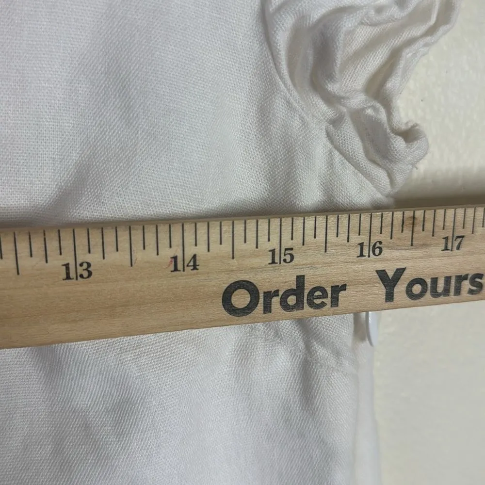 Vineyard vines ladies Island Embroidered Tunic Dress linen cotton size 2 - Image 12