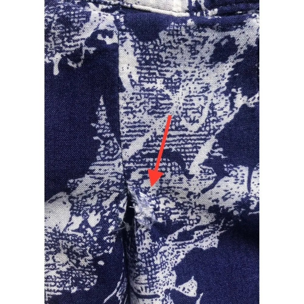 Worthington Vintage High Waist Floral Pleated Midi Skirt - Image 6