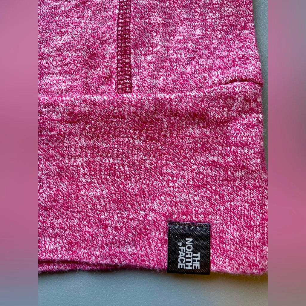The North Face Pink Waist Crop Sweatshirt Top - Image 5
