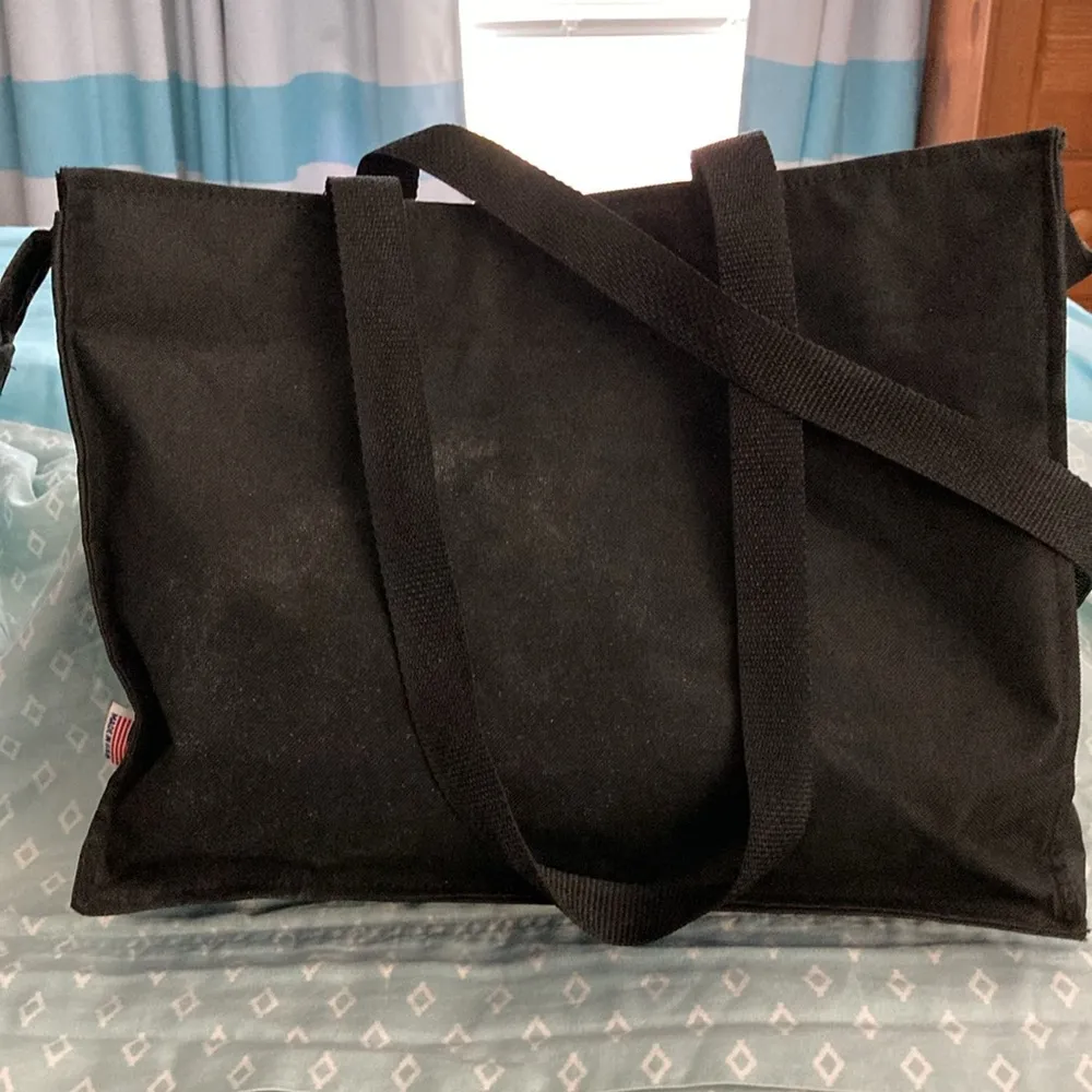 Bingo Betty Boop Canvas Tote Bag. NWOT. 14 1/2” Long x 12” Wide x 11” Deep - Image 2