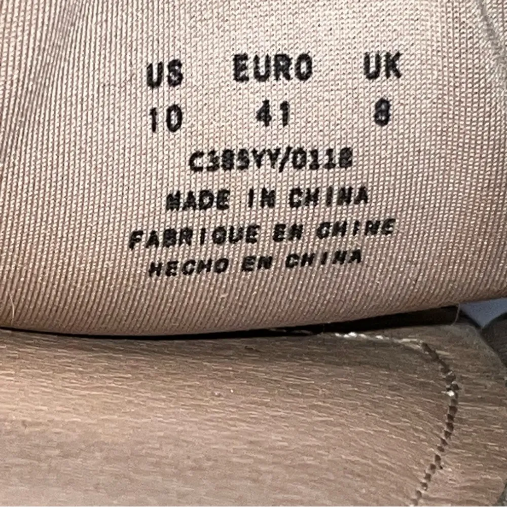 Kelsi Dagger Brooklyn Revere Pinstripe Bow Flats Sandals Slides Shoes size 10 - Image 7