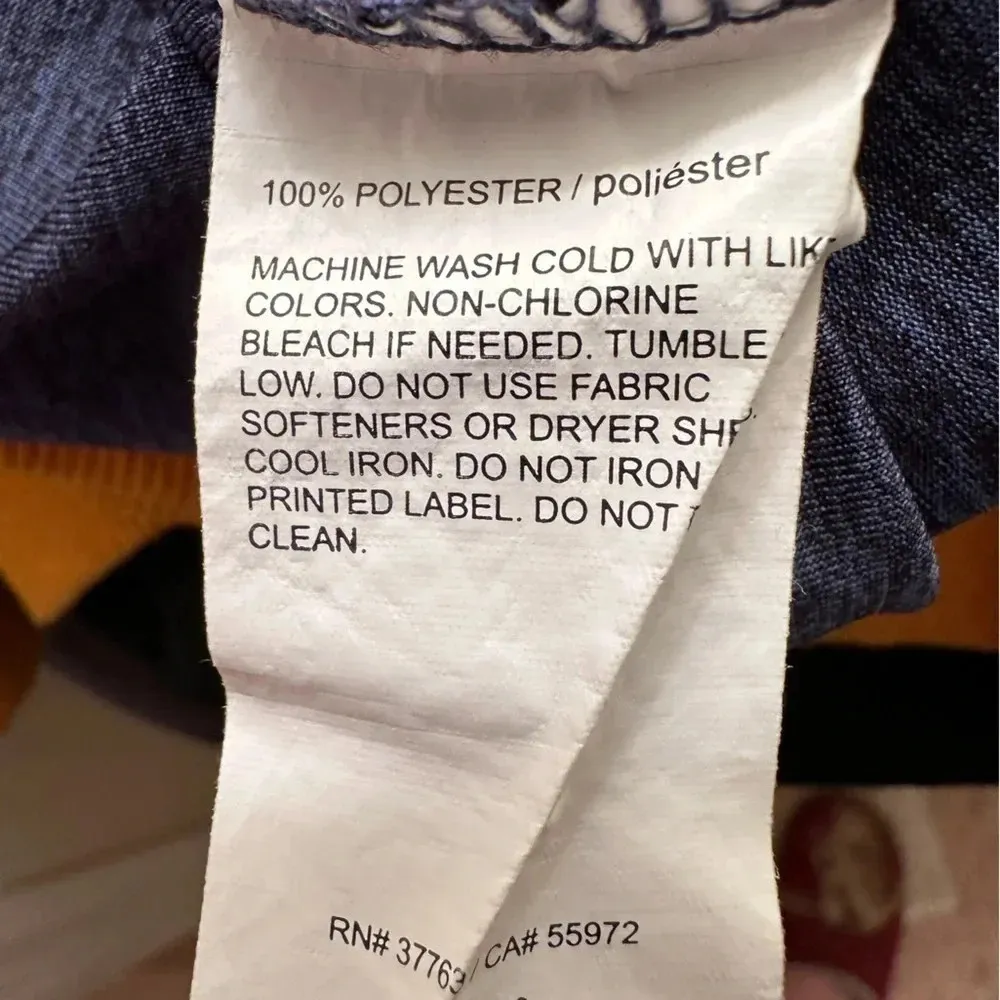 PGA Tour partial zip sleeveless shirt - Image 5