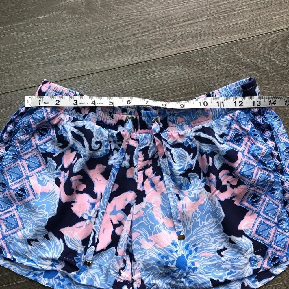 Lilly Pulitzer Katia Pull On Shorts Bright Navy Size XS - Image 3