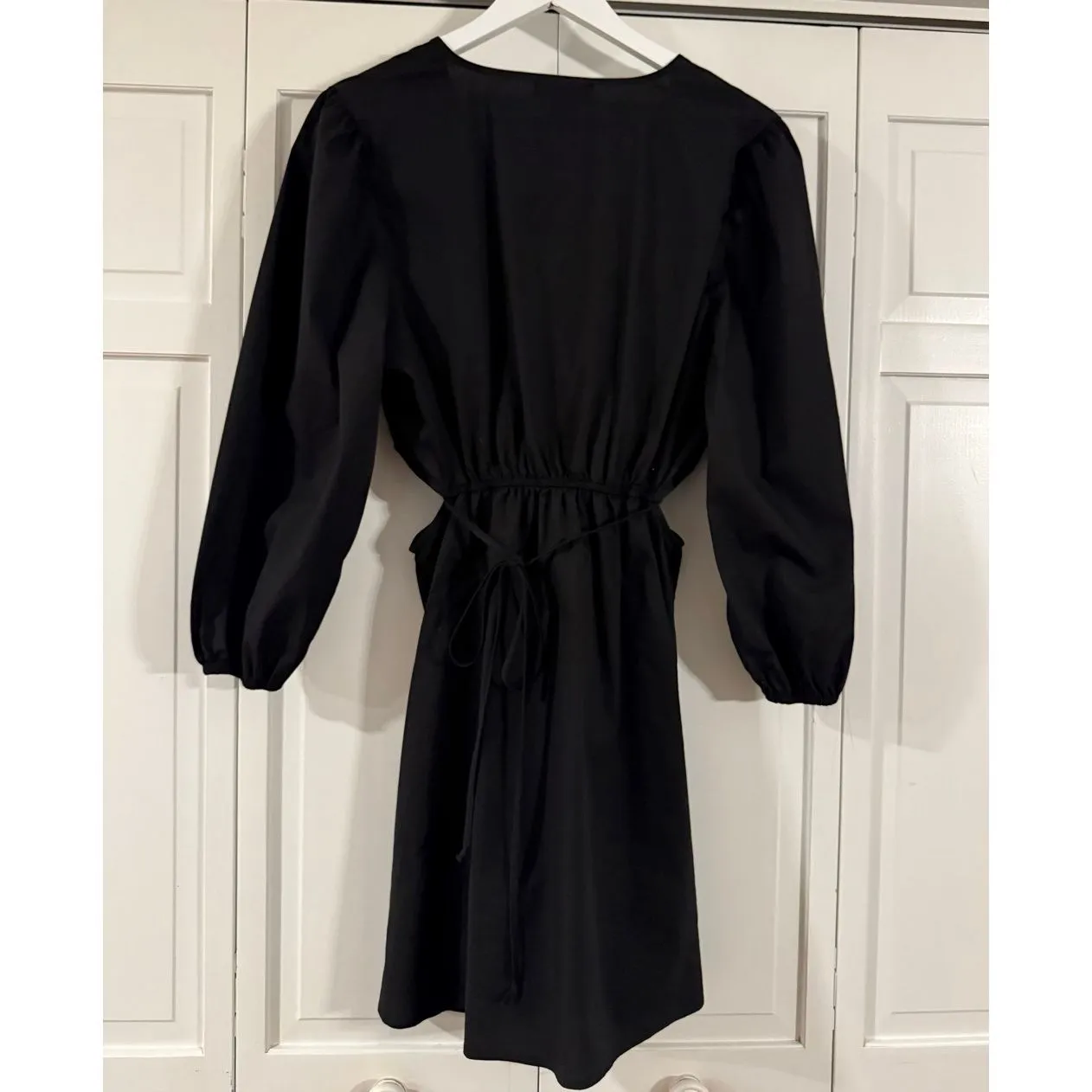 House Of Harlow 1960 black ORing cutout dress size large - Image 6