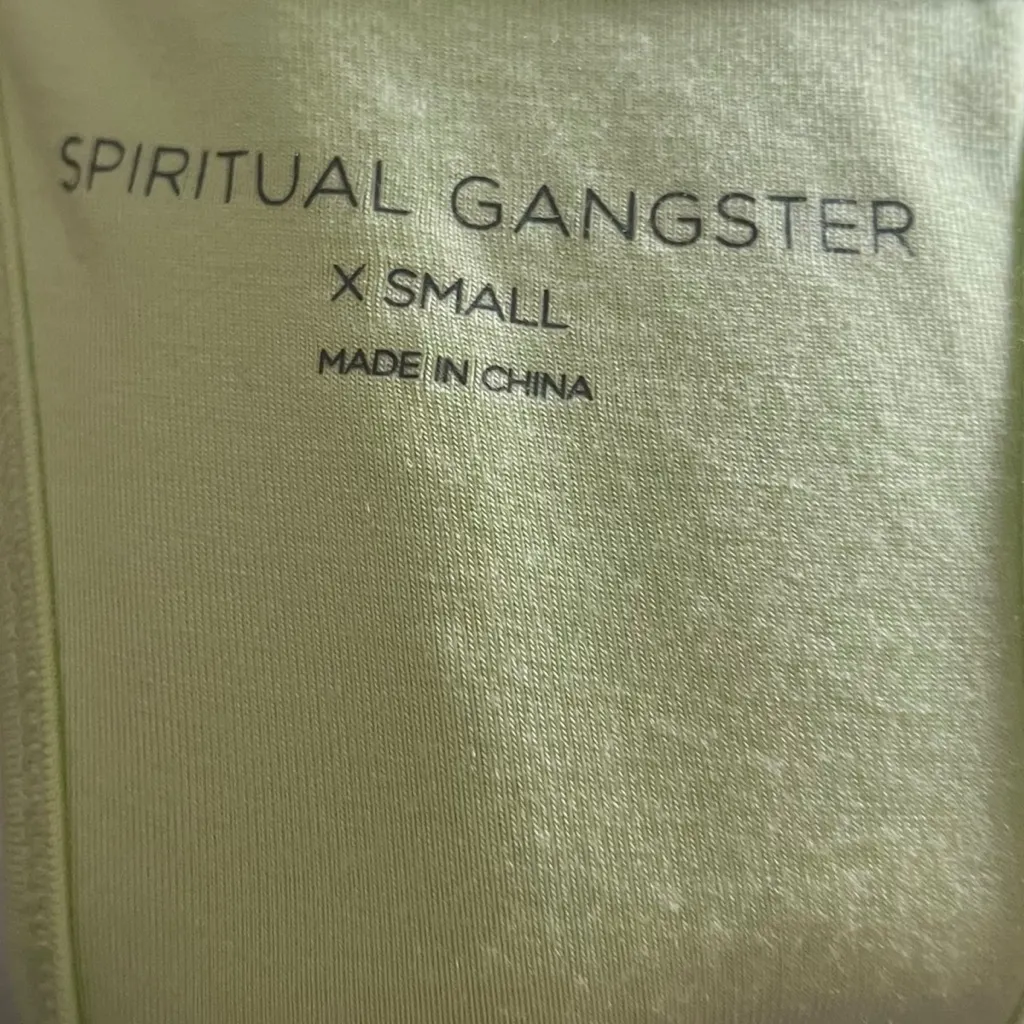 Spiritual Gangster Women's‎ XS Remi Rib Dress Key Lime Mini Tank Dress Stretch - Image 7