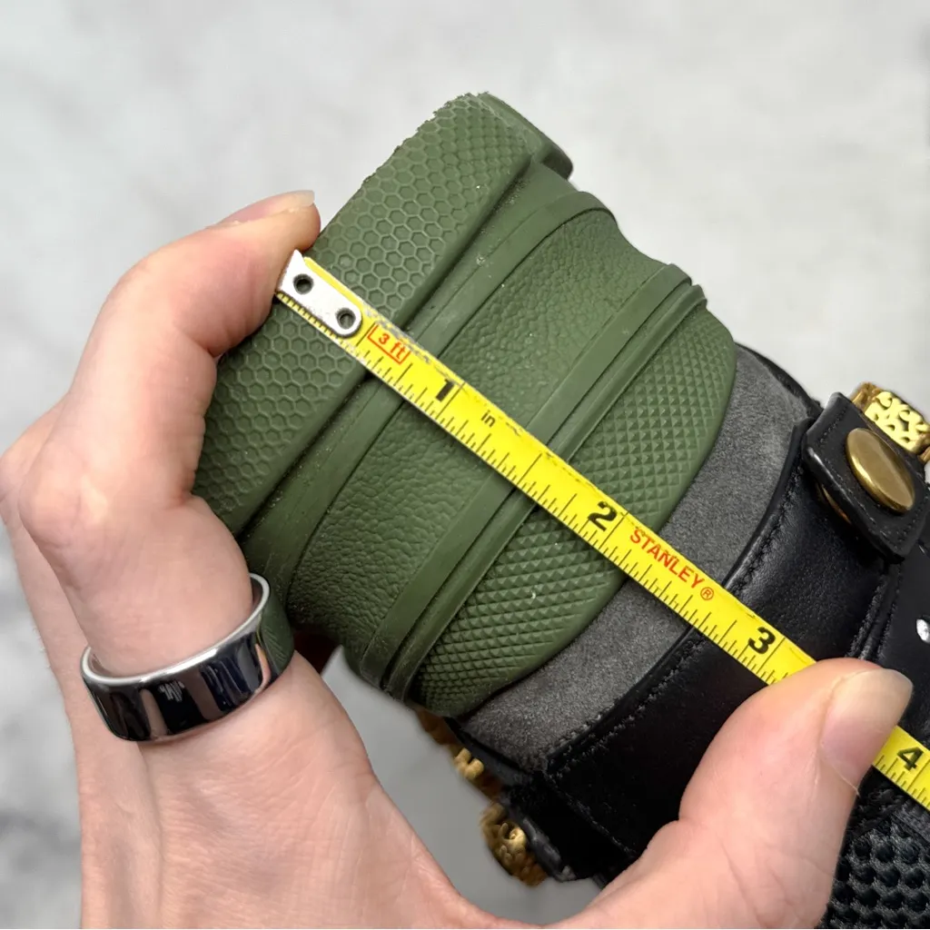 GUCCI Flashtrek SEGA Removable Crystal Embellished Belt Sneaker Shoes Green 35 - Image 14