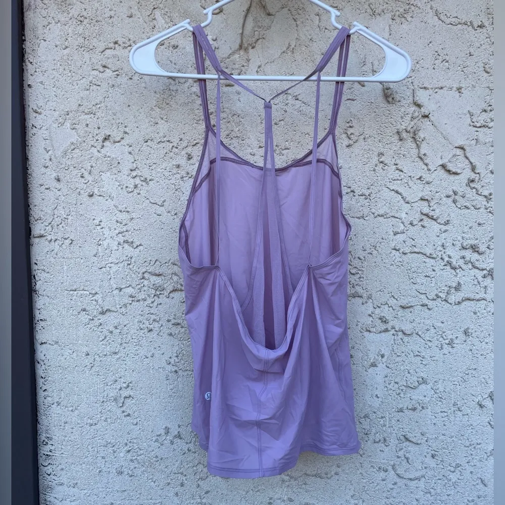 Lululemon Shear Lightness Tank in Antoinette Size 4 Pink/Purple Lightweight - Image 6