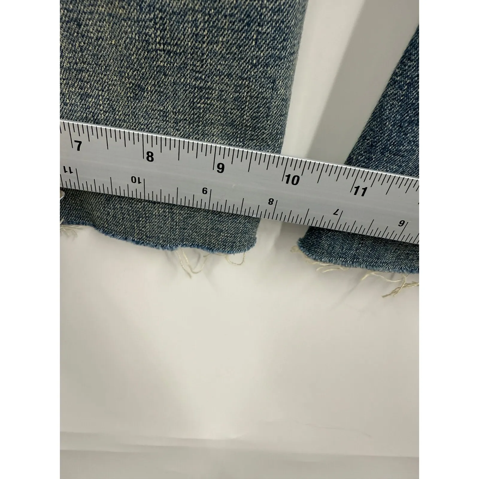 Denim & Supply Ralph Lauren‎ Flare Jeans Womens 27 Button Fly Distressed - Image 10