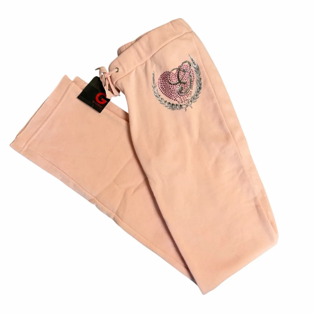 NEW Guess Y2K McBling Sweatpants Size Small - Image 4