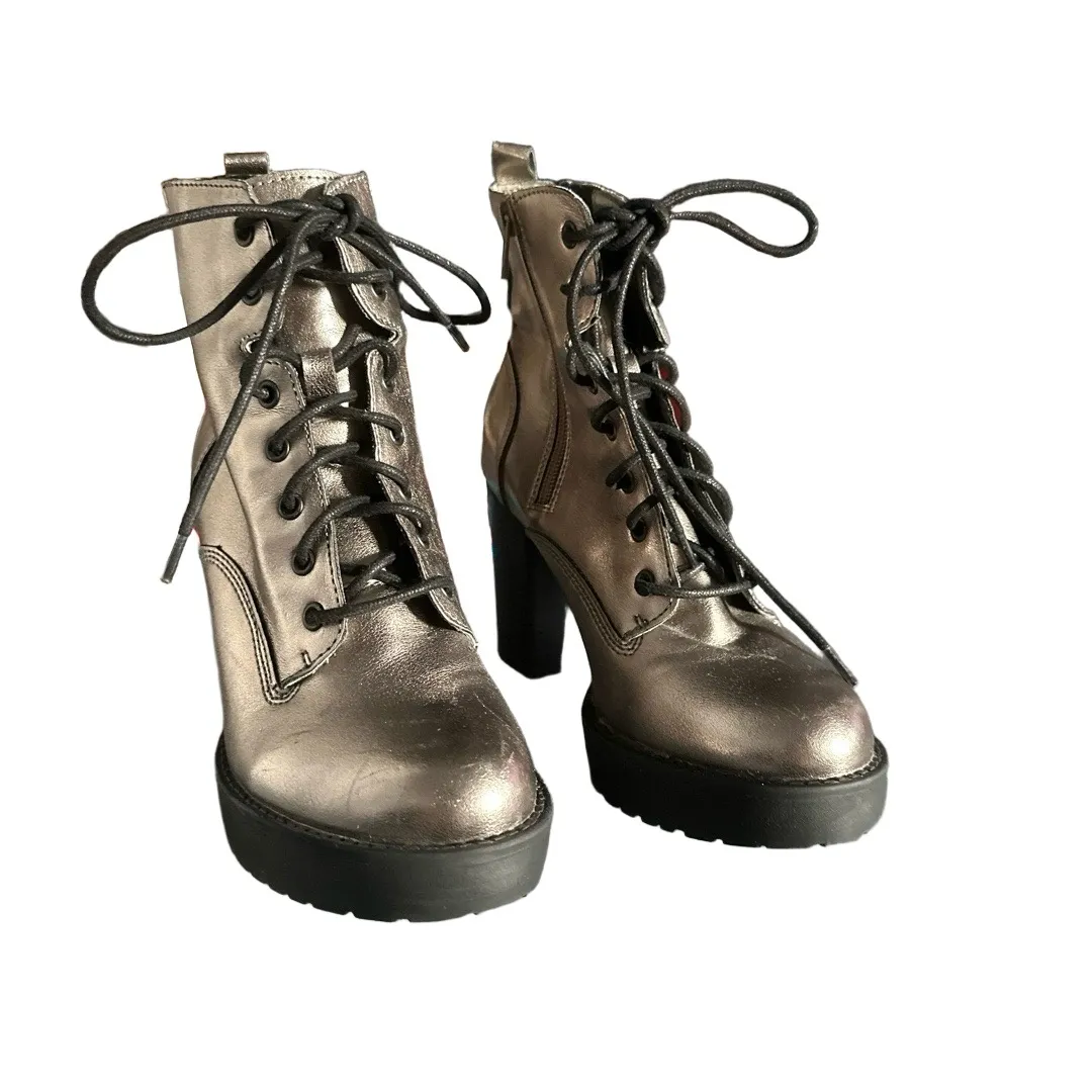 Madden NYC Women Gold Chrome Lace - Image 3