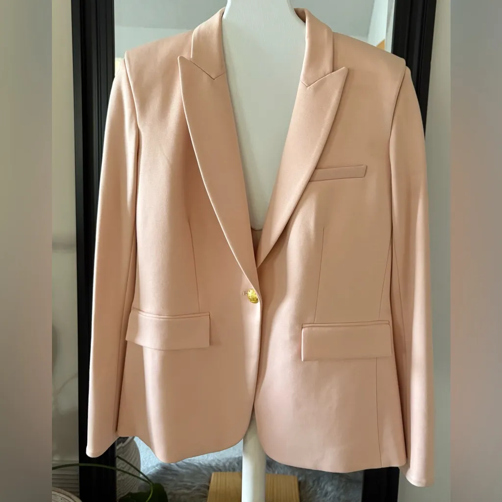 VERONICA BEARD Nude Rebel Major Blazer - Image 12