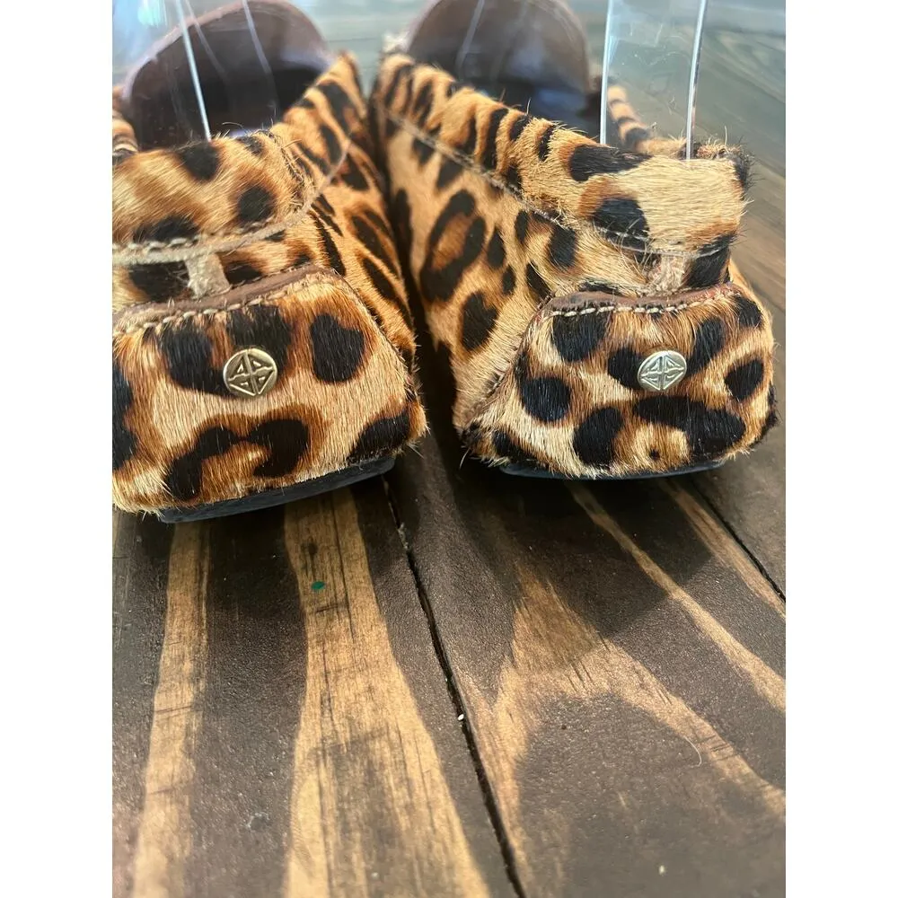 Antonio Melani Colbert Animal Print Leopard Flats Women 6 Preppy Mobwife Loafer - Image 10