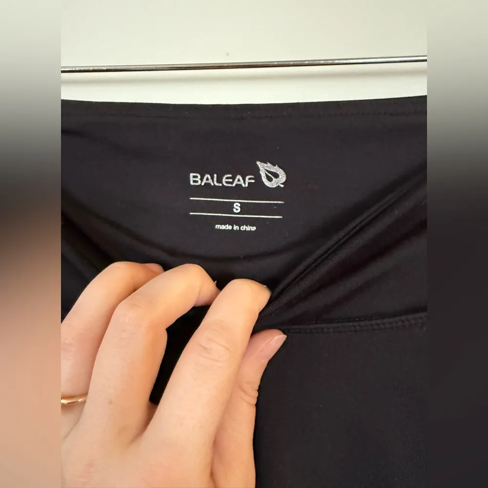 Baleaf Black Athletic Leggings Size Small - Image 3