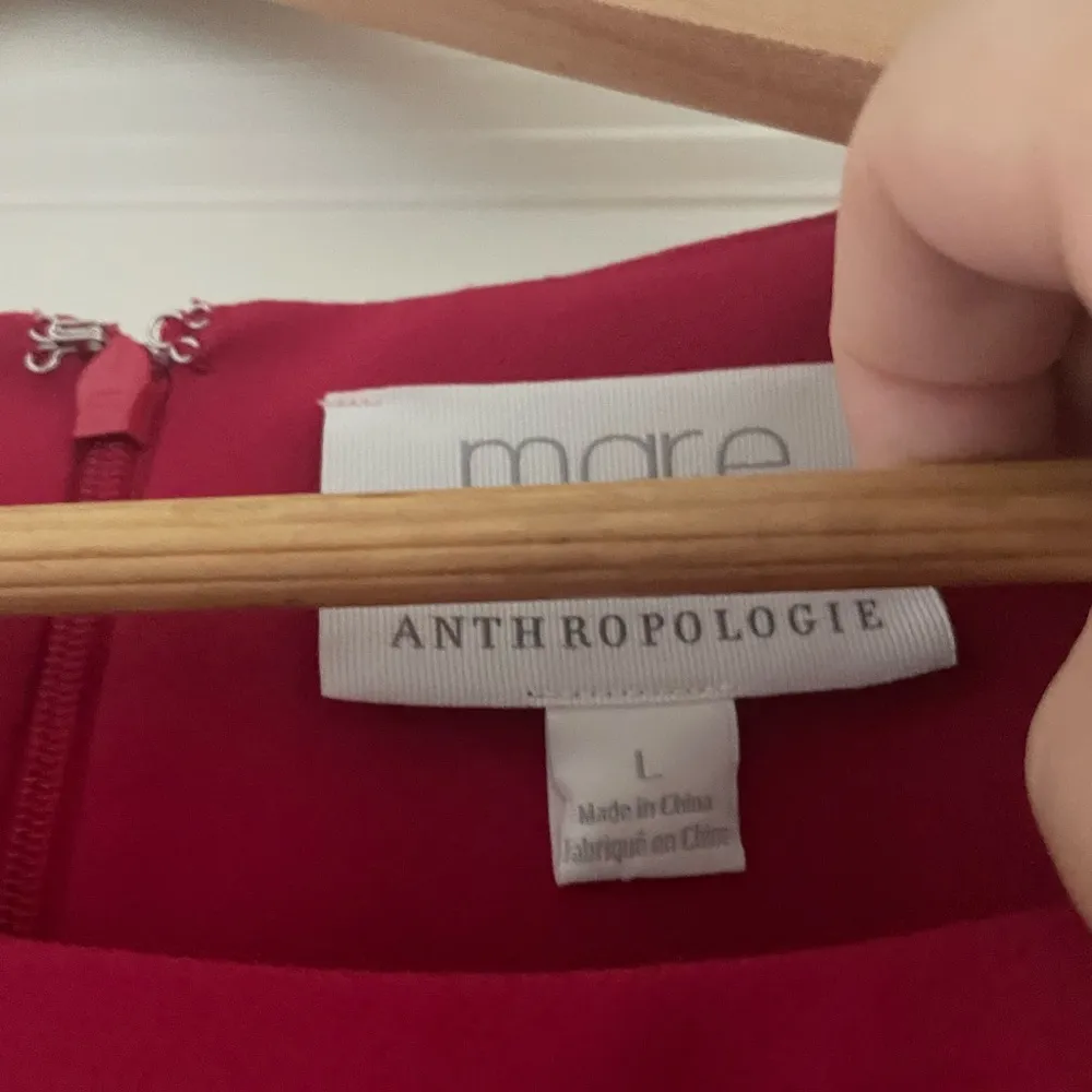 Anthropologie Mare Mare Cutout Red Dress - Image 6