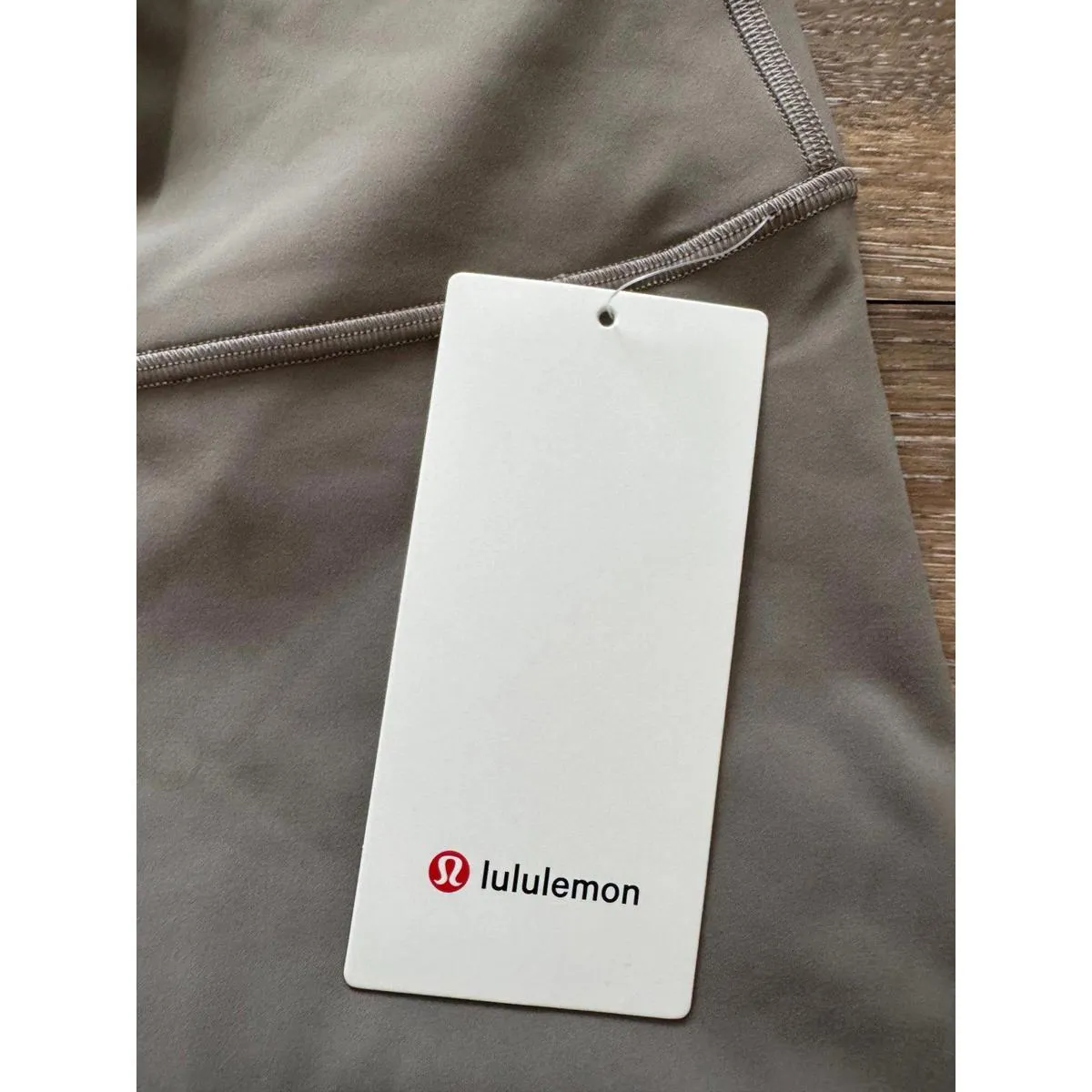 Lululemon Wunder Train High Rise 28” Warm Ash Grey Size 6 NWT - Image 5