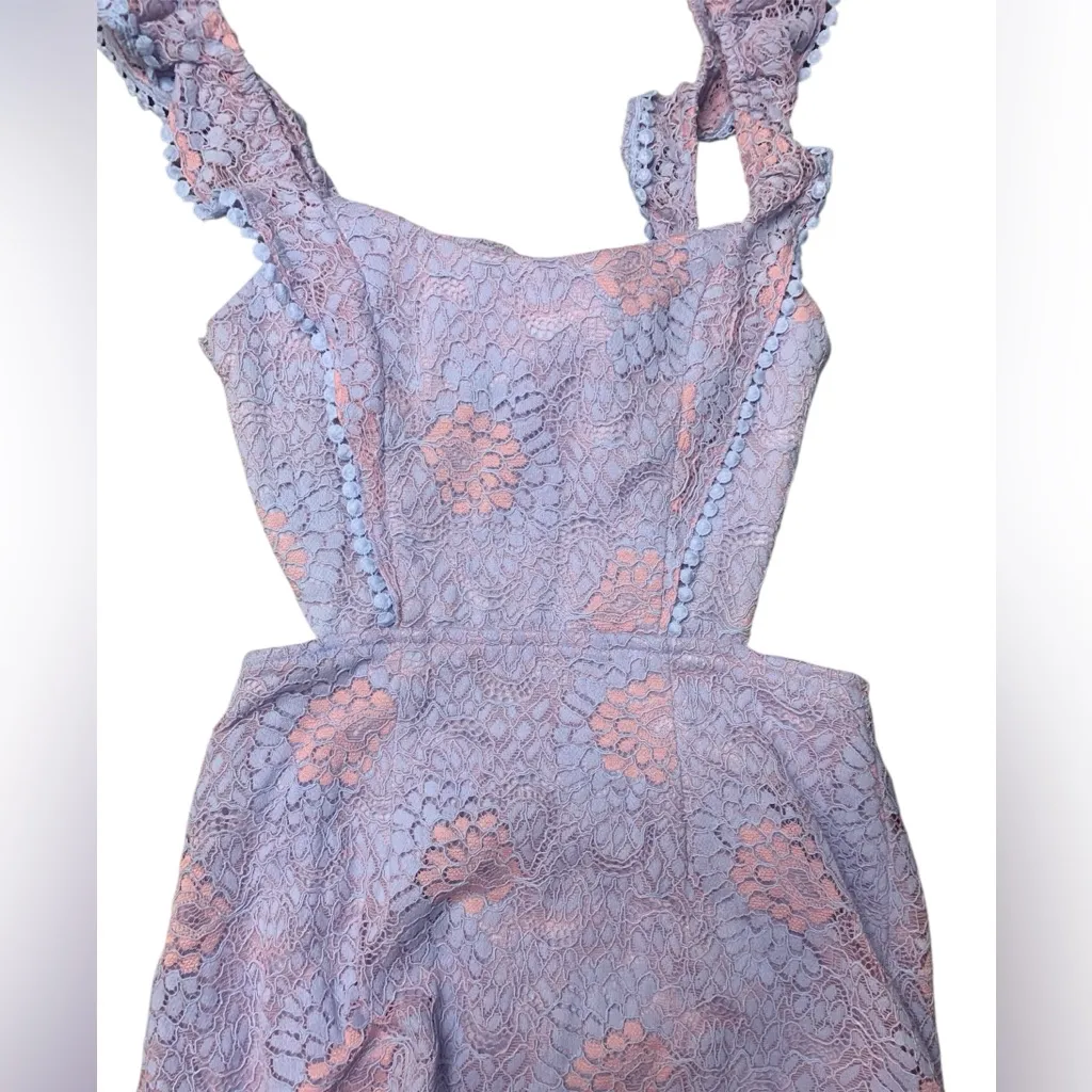 • Hello Molly Forever Love mini dress pink purple xsmall - Image 5