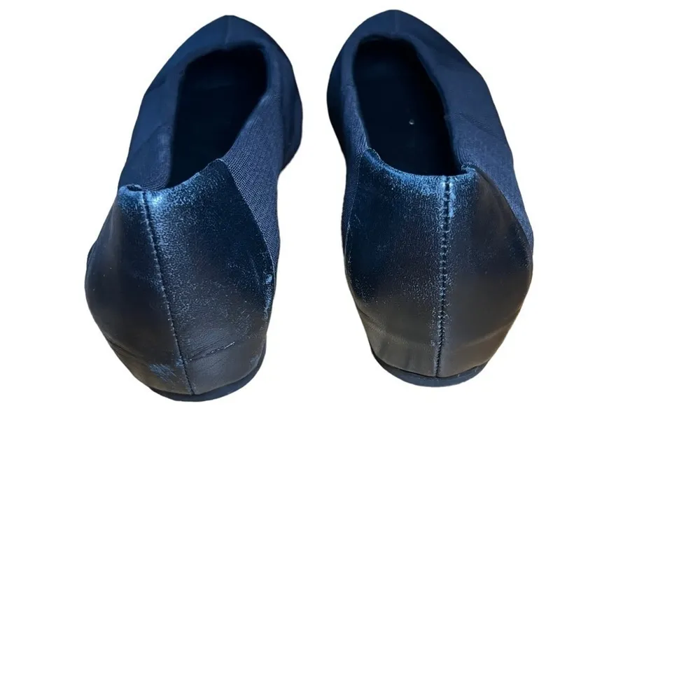 EILEEN FISHER Black Grosgrain Ballet Flats - Image 6