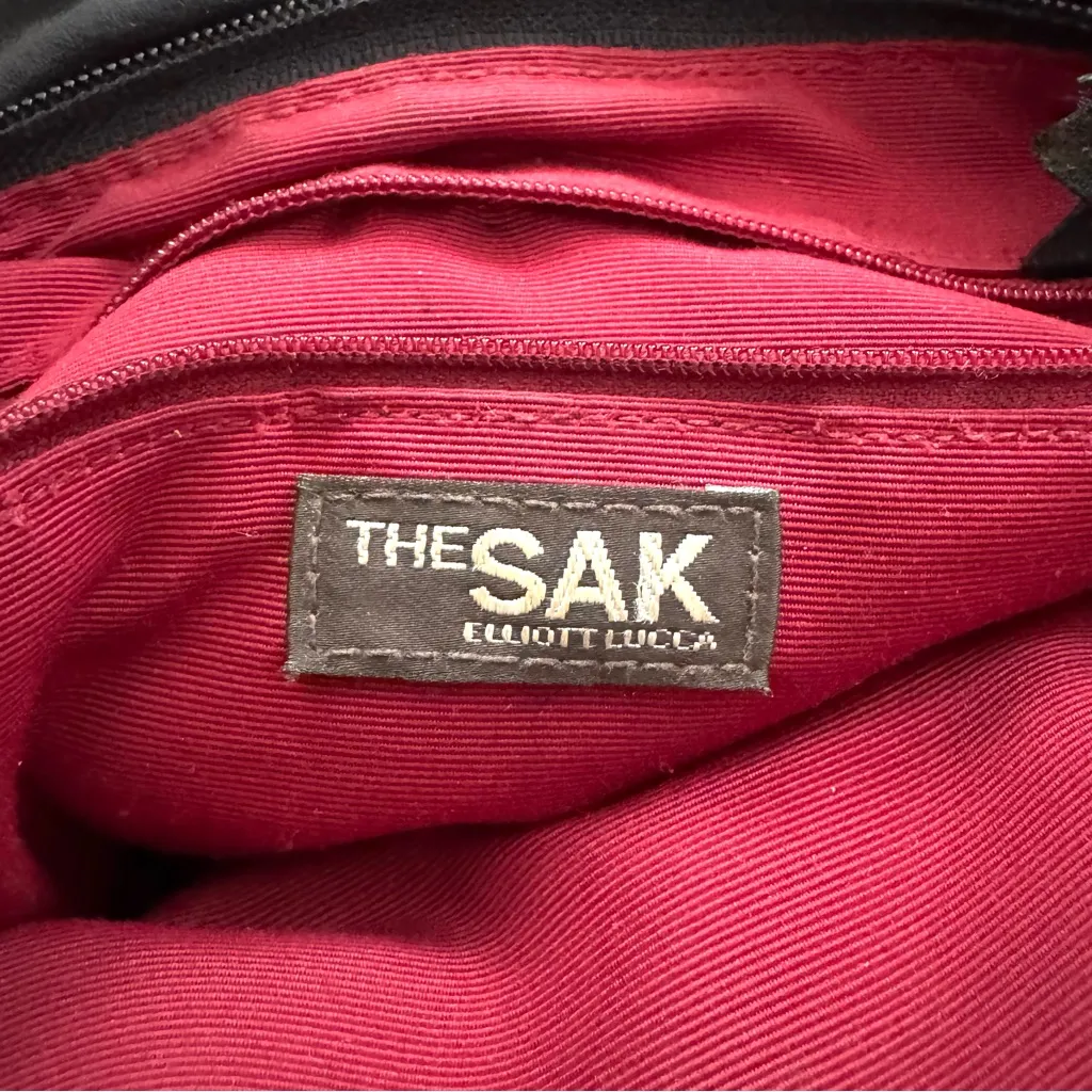 THE SAK ELLIOT LUCCA black PVC shoulder bag - Image 13