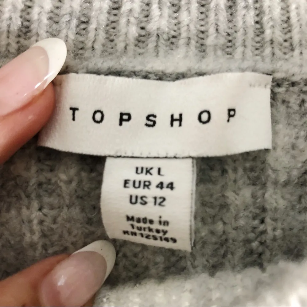 Topshop Striped Colorblock Chunky Sweater - Image 10