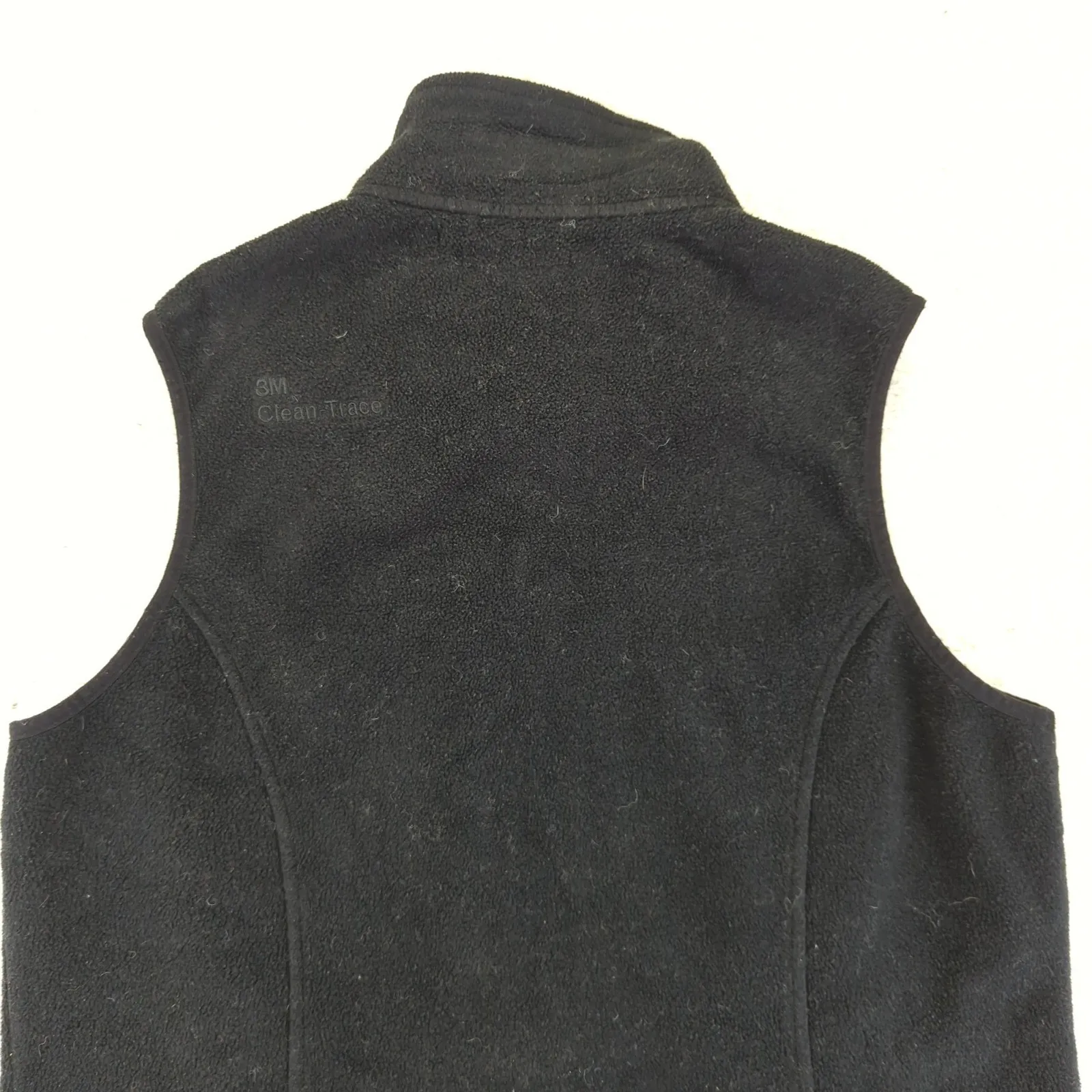 LL Bean Fleece Vest Black Zip Up BRANDED Women's Size Large Gorpcore‎ - Image 7