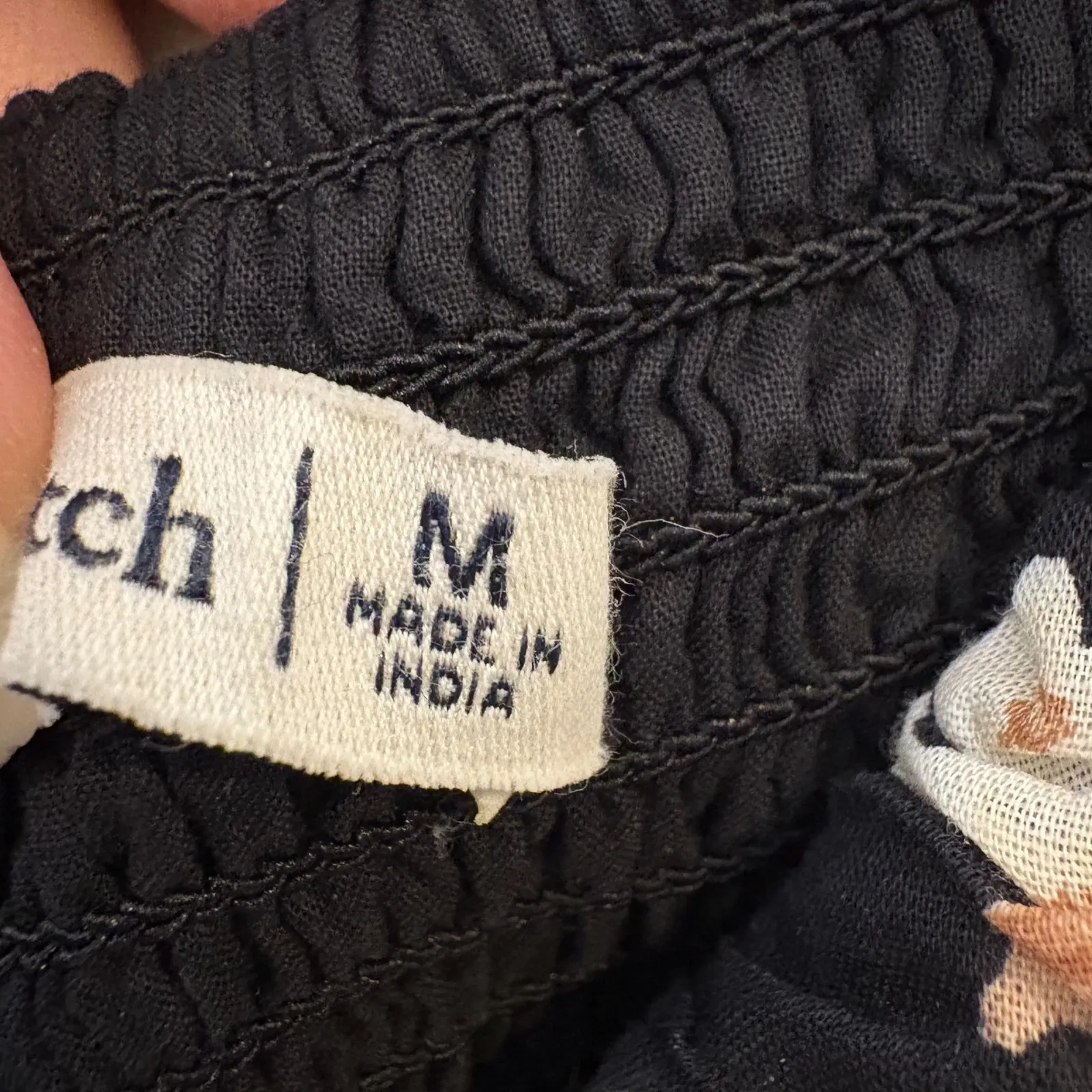 Abercrombie & Fitch Drama Puff Sleeve Ruched Mini Dress Size Medium - Image 6