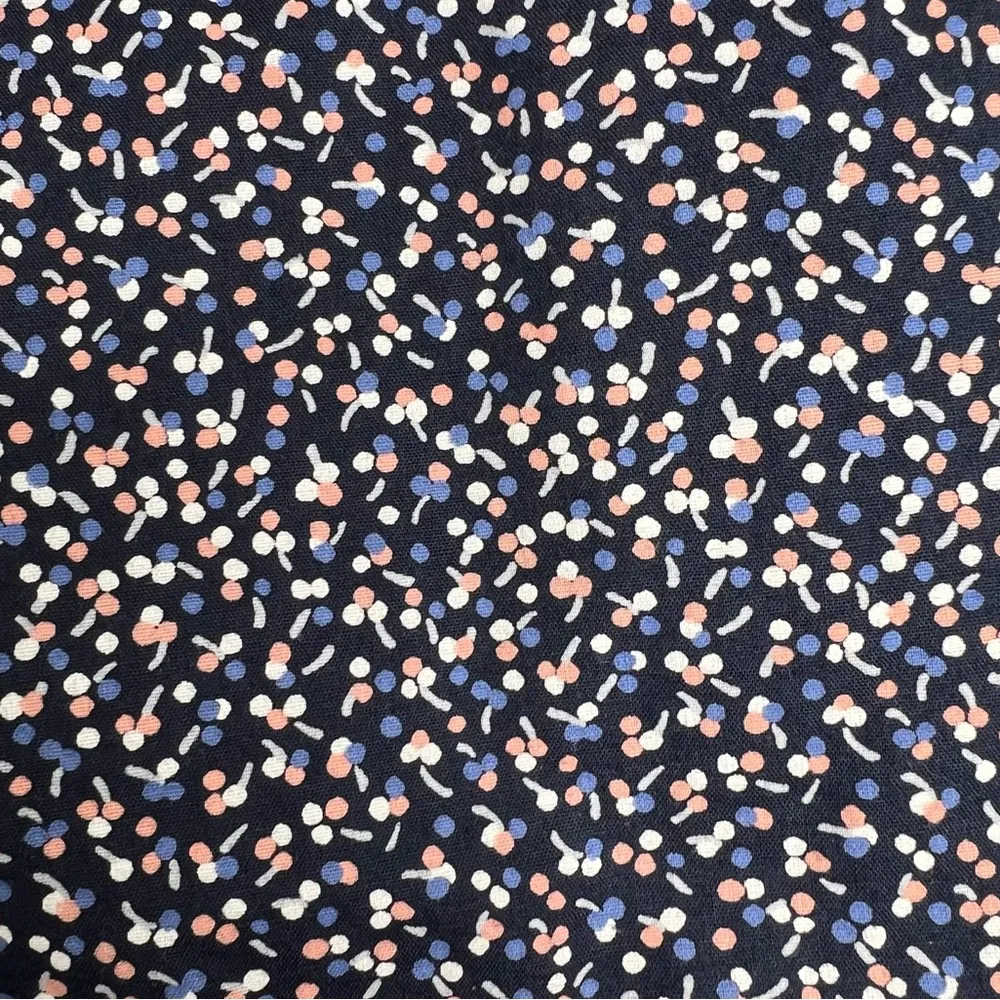 Ann Taylor Dark Blue & Speckled Button Down Dress Shirt Women’s Size 6 Cotton - Image 3