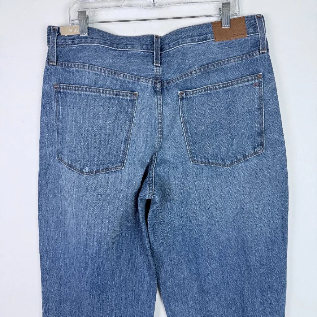 NWT Madewell The Slouchy Boyjean Rosewell Wash Rigid Size 30 NEW - Image 8
