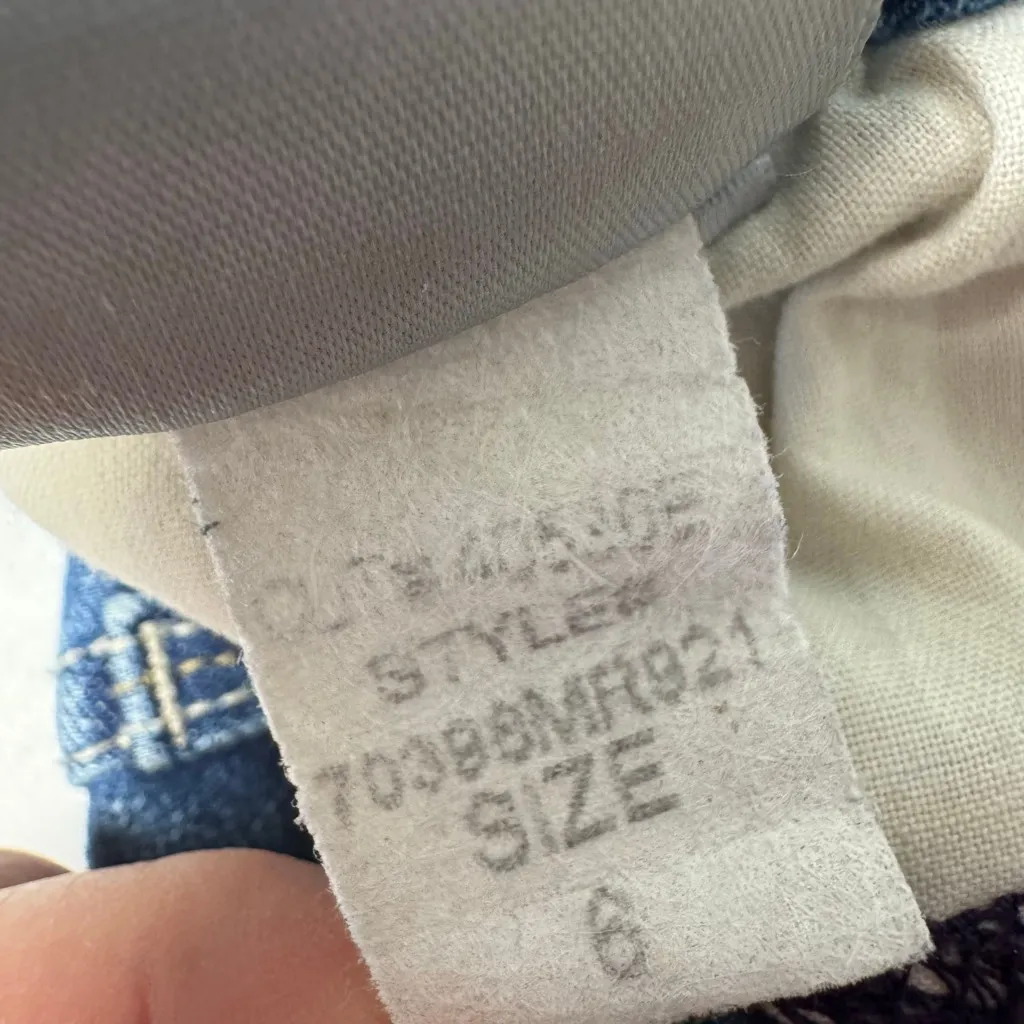 NYDJ Blue Boot Cut Jeans Size 6 Medium Wash 29x31 - Image 7