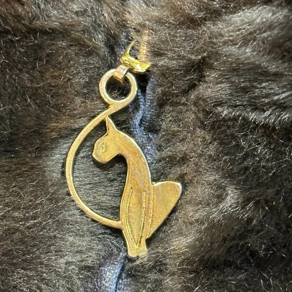 Baby Phat Vintage Y2K Faux Fur Brown Bomber Jacket Hood Coat Lined Pockets 2XL - Image 10