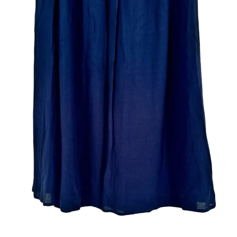 Market & Spruce Sidney Midi Skirt in Navy size XL Stitch Fix NWT - Image 4