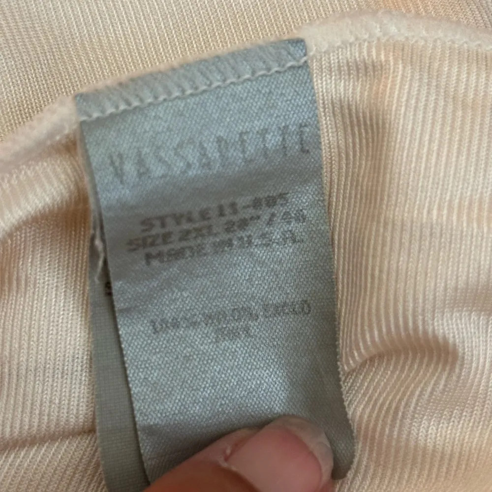 Vintage Vassarette Half Slip Size 2XL Candlelight - Image 3