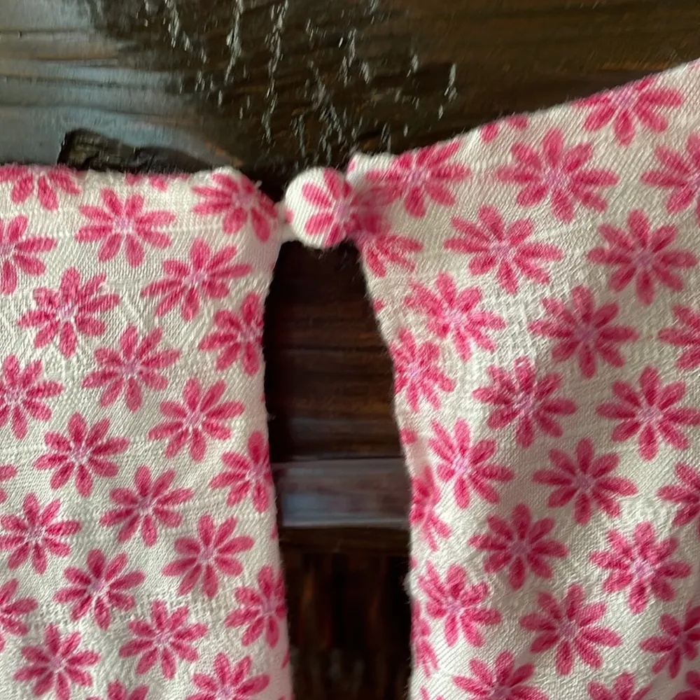 Aqua Floral Mini Dress NWT - Image 9