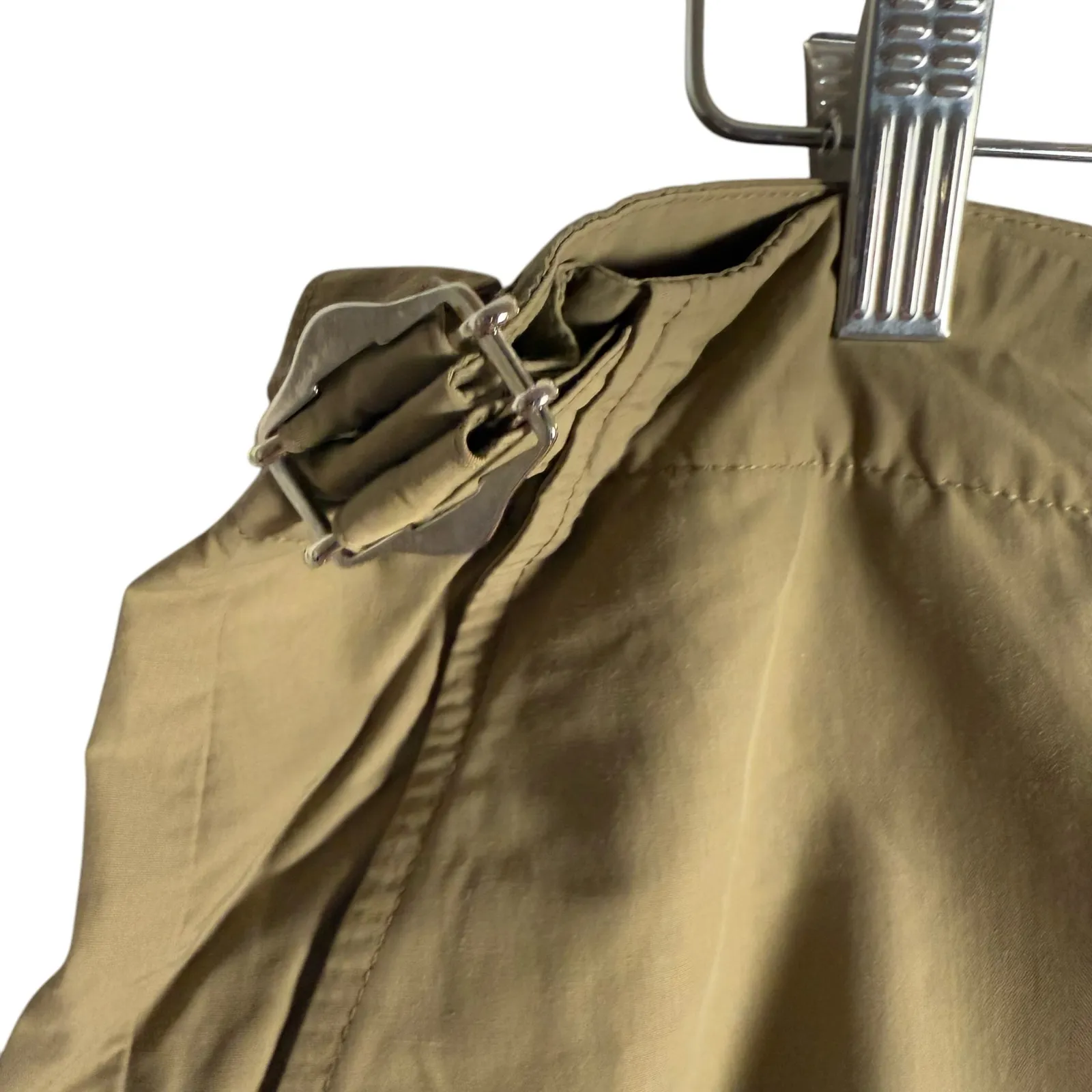 Sandro Khaki Tan Casual Shorts Size XL - Image 3