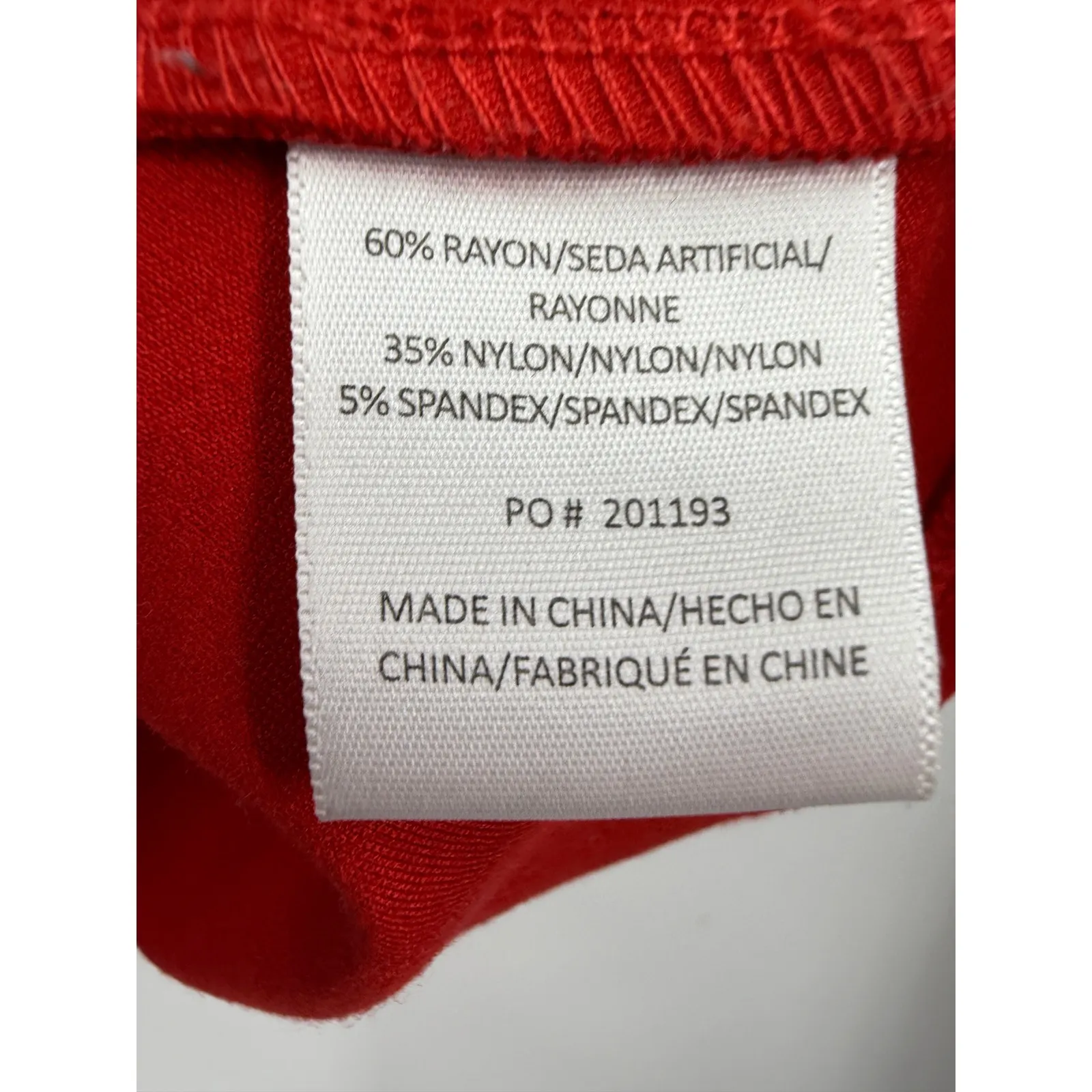 ModCloth Red Square Neck Puff Sleeve Peplum Pullover Top Plus Size 1X - Image 3