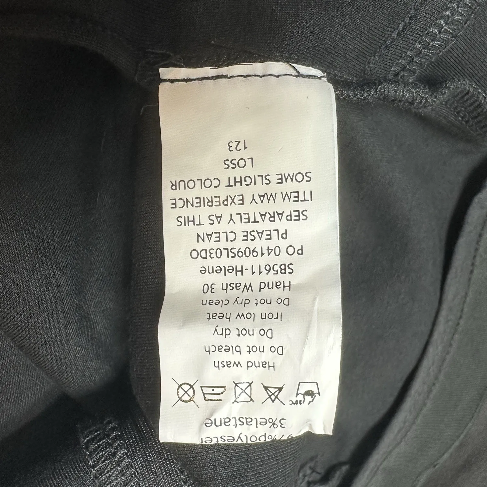 House of CB Helene Trousers Black‎ Slim Fit Zip Hem Pants Size L+ High Waist - Image 6