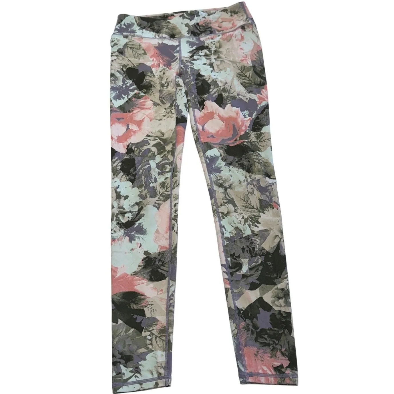 Fabletics Leggings‎ Womens Small Pink Secret Garden Floral Define PowerHold - Image 2