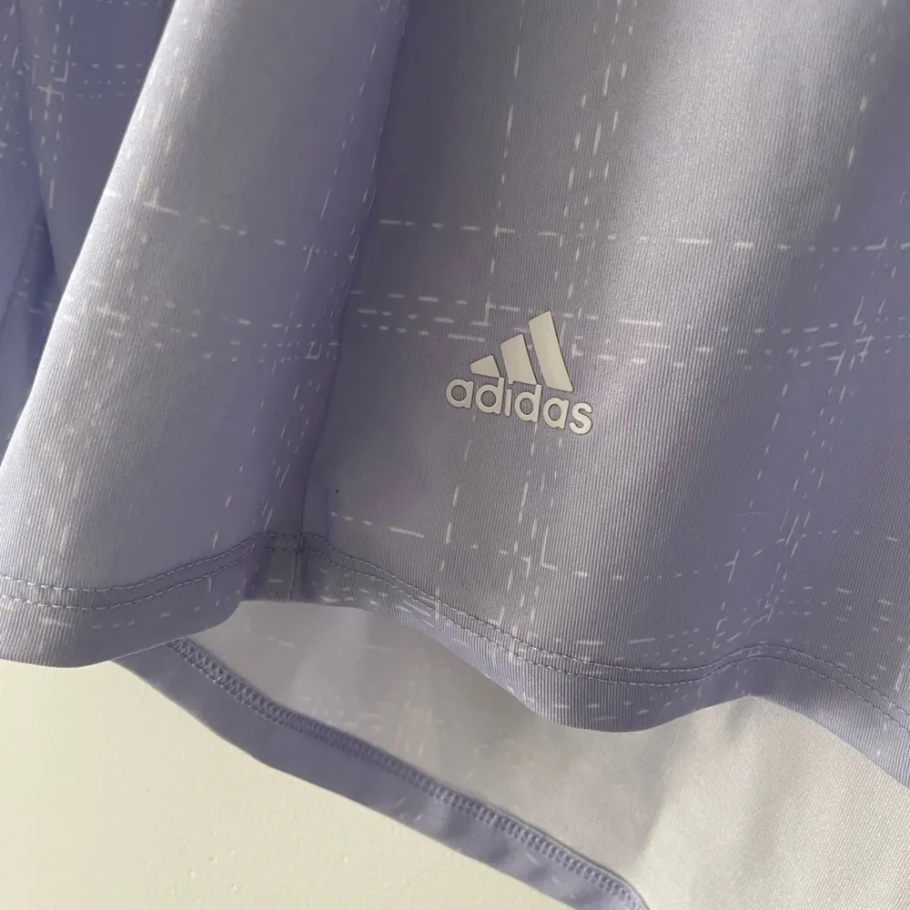 Adidas Purple Primegreen Lightweight Quarter Zip Pullover Jacket - Image 4