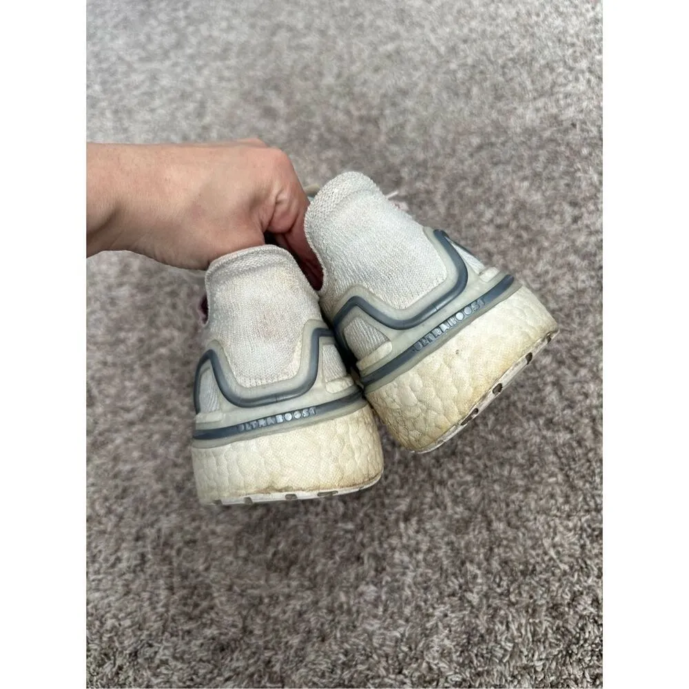 adidas Ultra Boost 19 in True Pink/White women’s size 9.5 athletic sneakers shoe - Image 7