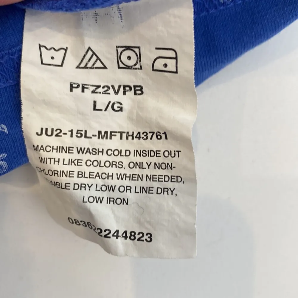 Riders by Lee Polo Style Midi Short Sleeve T-Shirt Dress Anchor Print EUC Sz Lg - Image 6