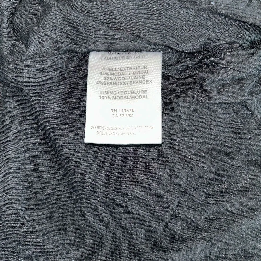 Helmut Lang Asymmetrical Wool Blend Skirt Small - Image 3