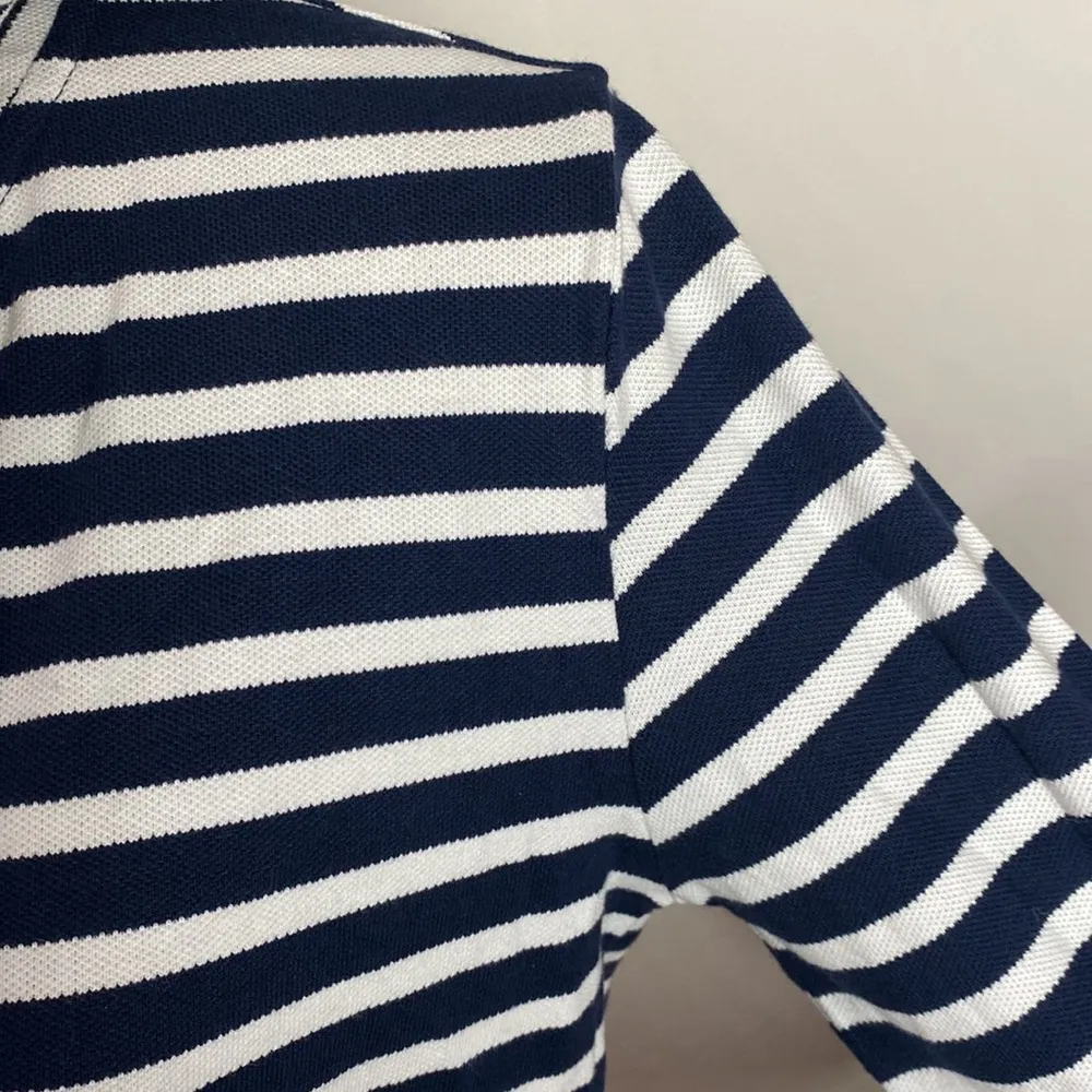 Southern Tide Paiton hoodie in true navy striped size S - Image 9