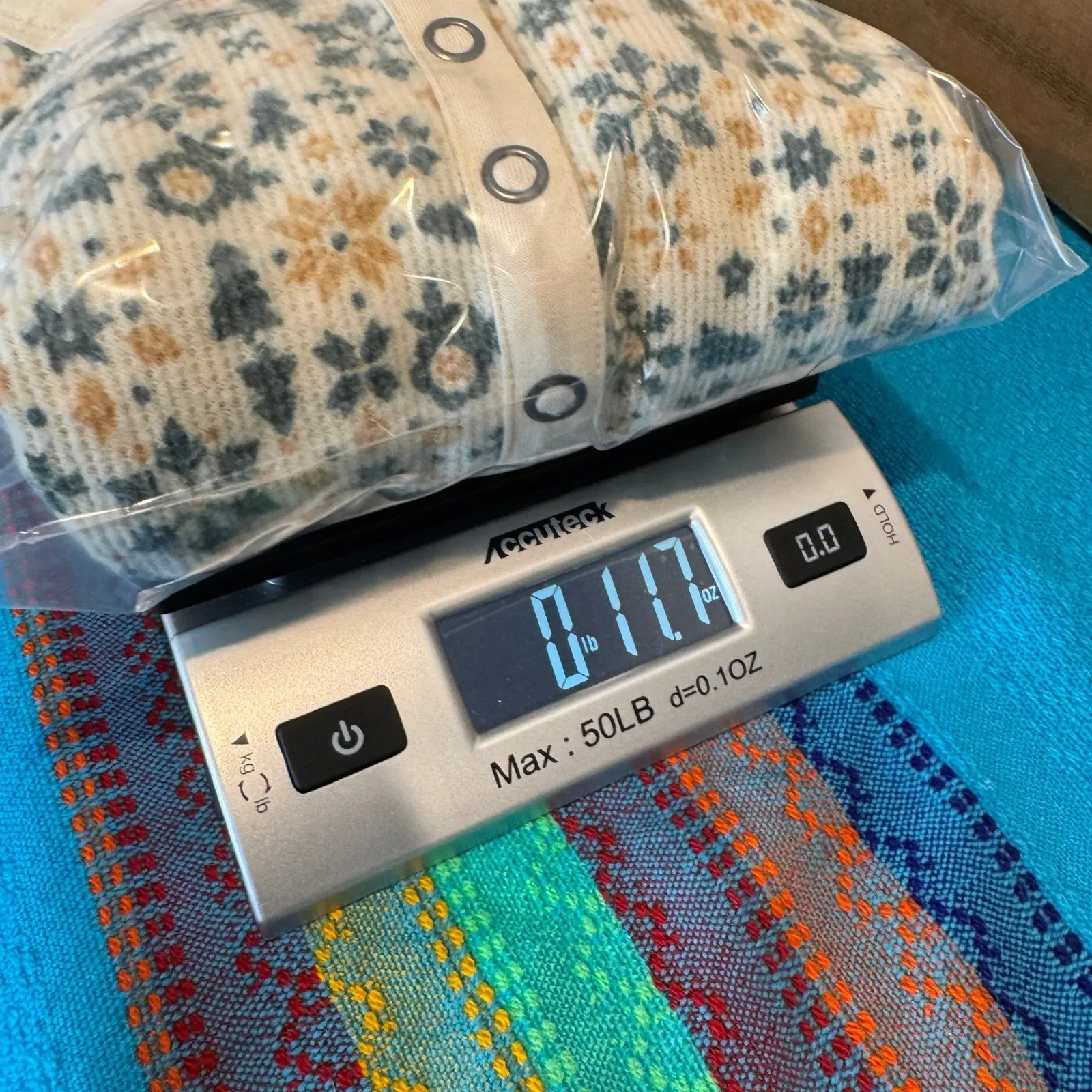 American Eagle Thermal Jumpsuit Pajamas Womens XS Snowflake Cream Green - Image 16