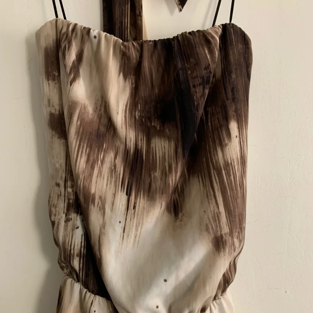 Guess Trina Printed Tie Dye Romper - Image 8