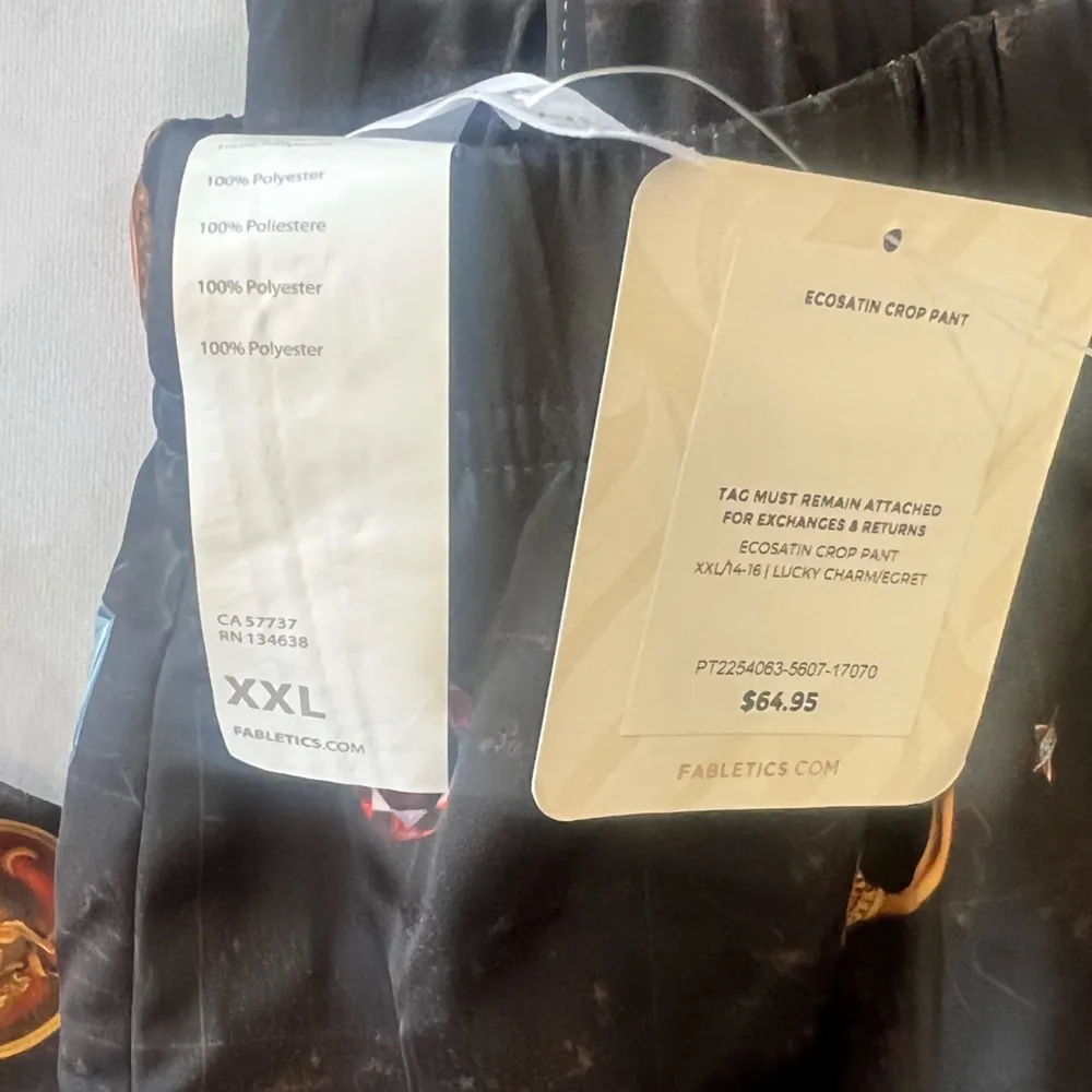 FABLETICS ecosatin crop pants and tank pijama set ✨ - Image 11