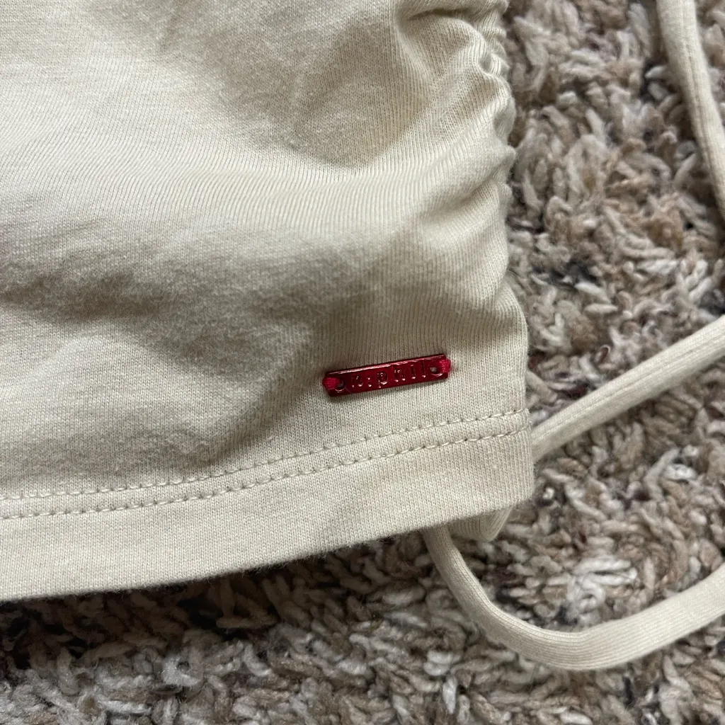 N: Philanthropy Tan Cream Short Sleeve Tee Small New with Tags - Image 10