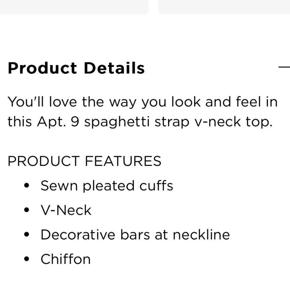 Apt9 adorable black top with wide pleated sleeves! Cute crisscross in front. New - Image 10