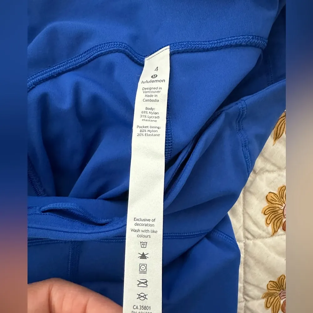 Lululemon Speed Up Tight Full-On Luxtreme
Jet Stream size 4 - Image 6