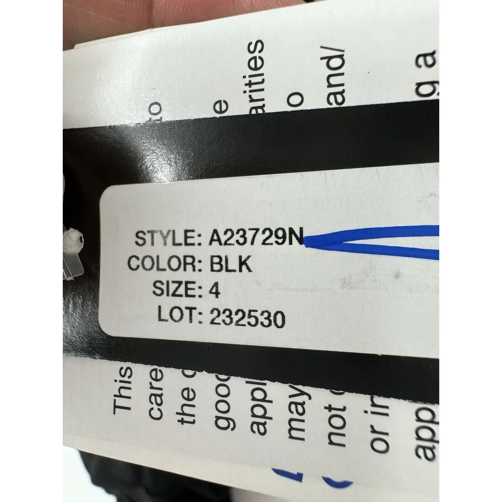 Betsy And Adam "BOBBI" LONG RUFFLED V-NECK GOWN Column Dress Bodycon Black 4 - Image 6