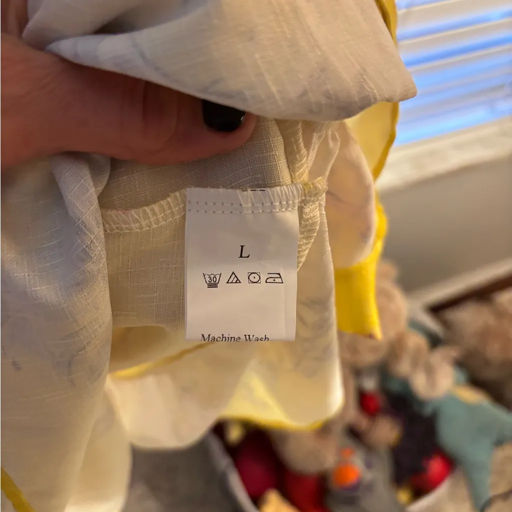 Dress large maxi tiered maxi yellow - Image 7