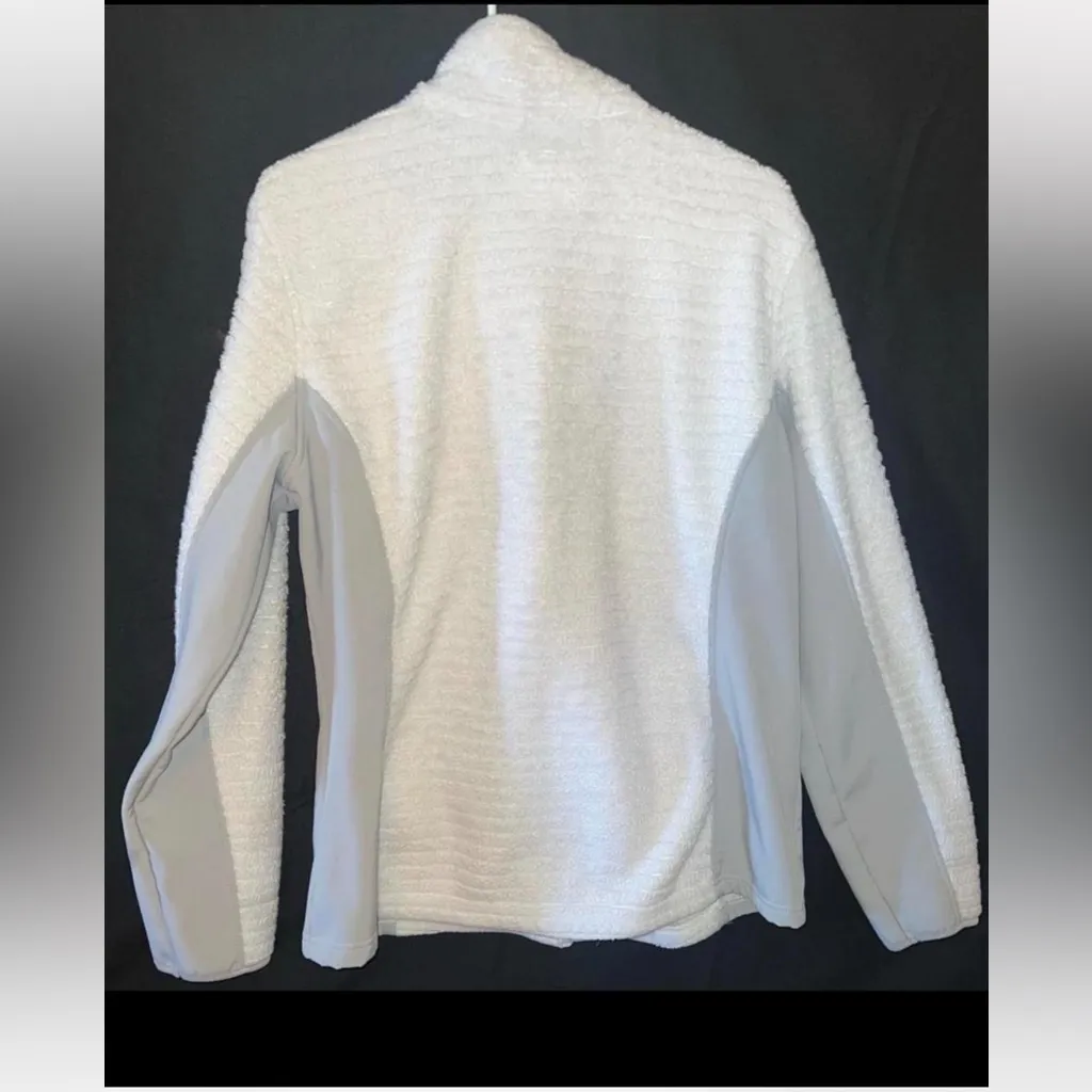 Faded Glory  Gray and Cream Jacket - Image 2